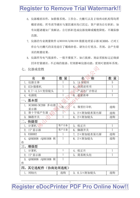 萬濠影像儀使用說明書